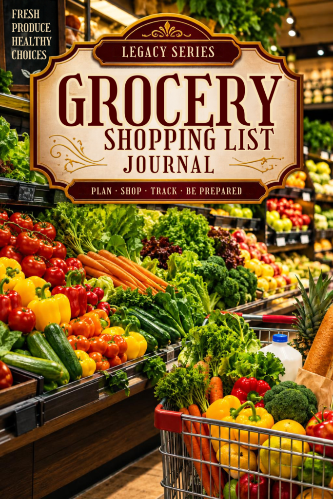 Legacy Series Grocery Shopping List Journal