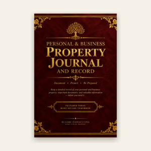 Legacy Series Personal & Business Property Journal and Record